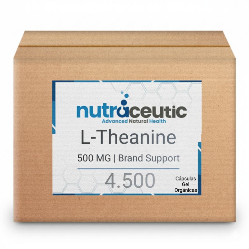 L-Theanine ~ 500 MG × 4.500 Capsules