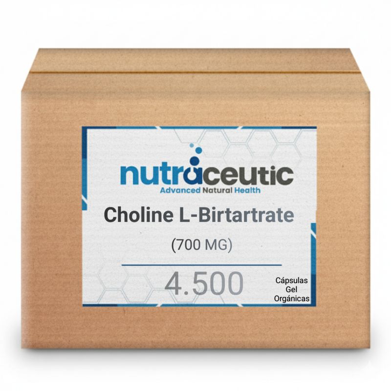 Choline L-Birtartrate ~ 700 MG × 4.500 Capsules