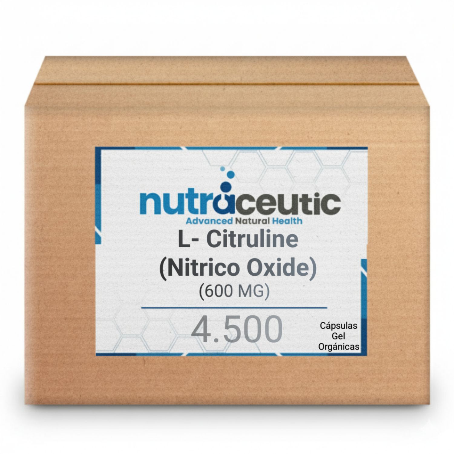 L-Citrulline ~ 600 MG × 4.500 MG Gel. Cap.