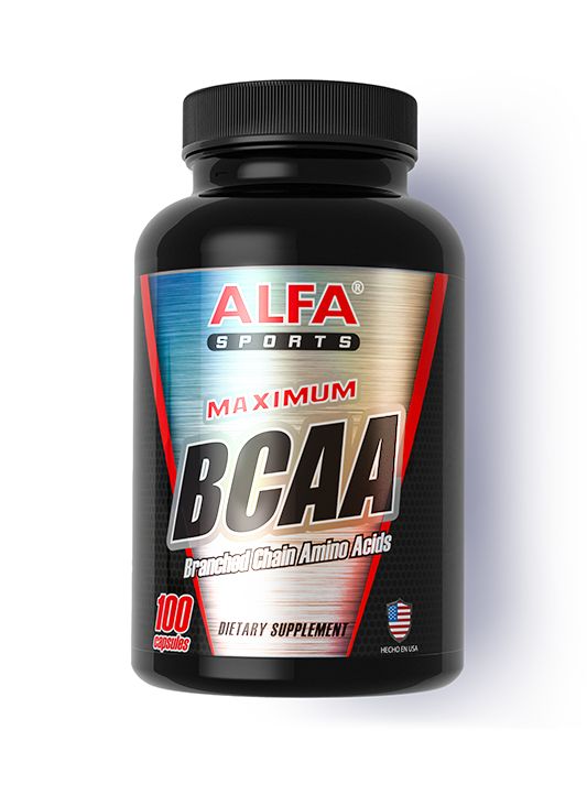 MAXIMUN© BCAA × 100 Cápsulas