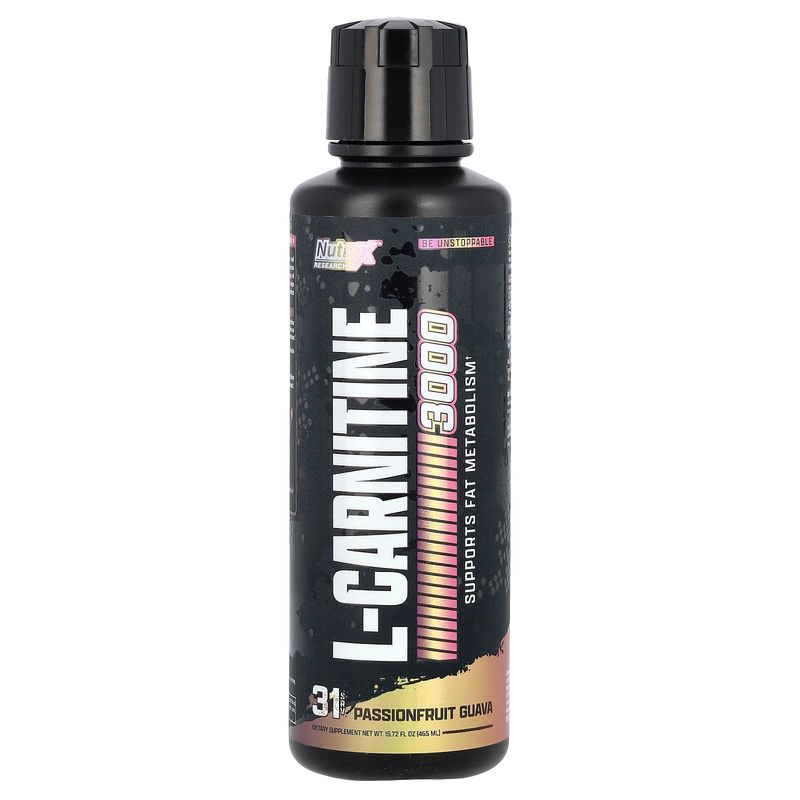 L - Carnitina Liquida Nutrex ~ 3.000 Mg × 465 Ml