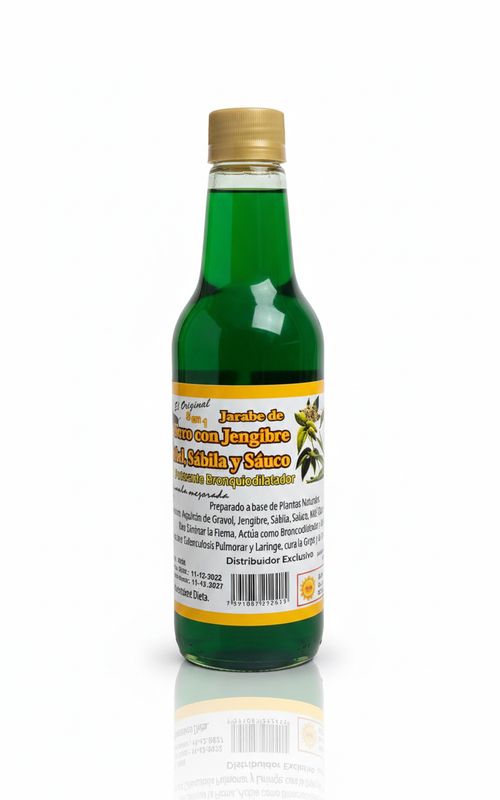 Jarabe 5 en 1 Bronquiofilatador × 240 ML