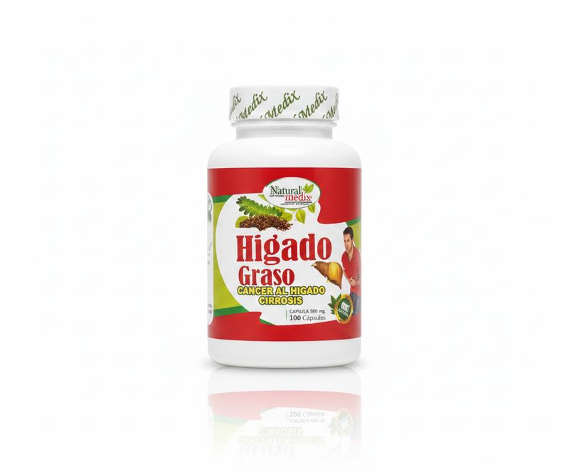 Higado Graso™ ~ 500 MG × 100 Cápsulas