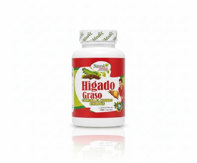 Higado Graso™ ~ 500 MG × 100 Cápsulas