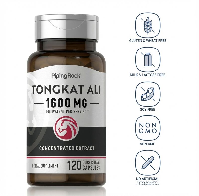 Tonkat ALI 1600 ×  120 Capsulas