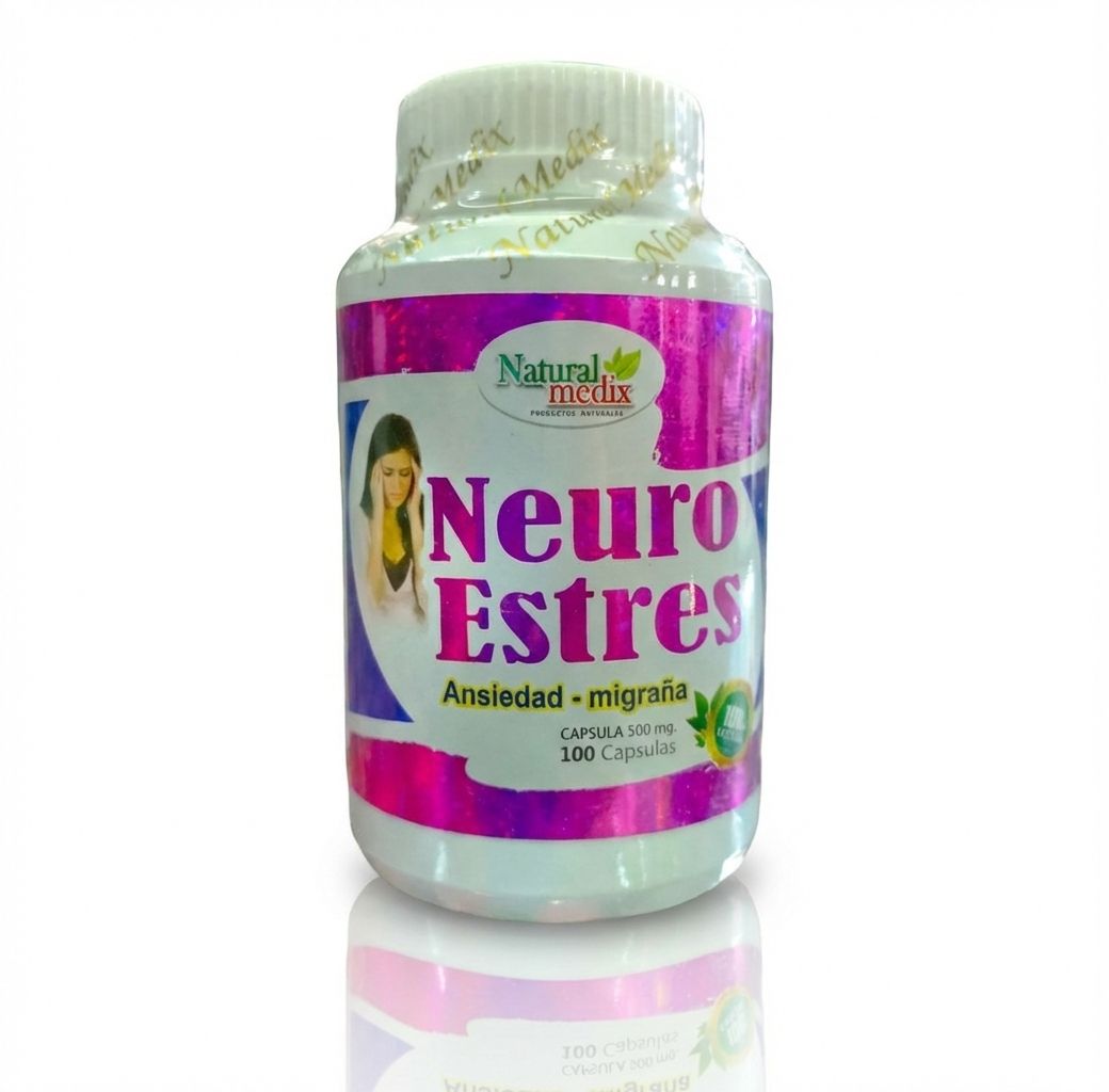 Neuro Estres™ ~ 500 MG × 60 Cápsulas