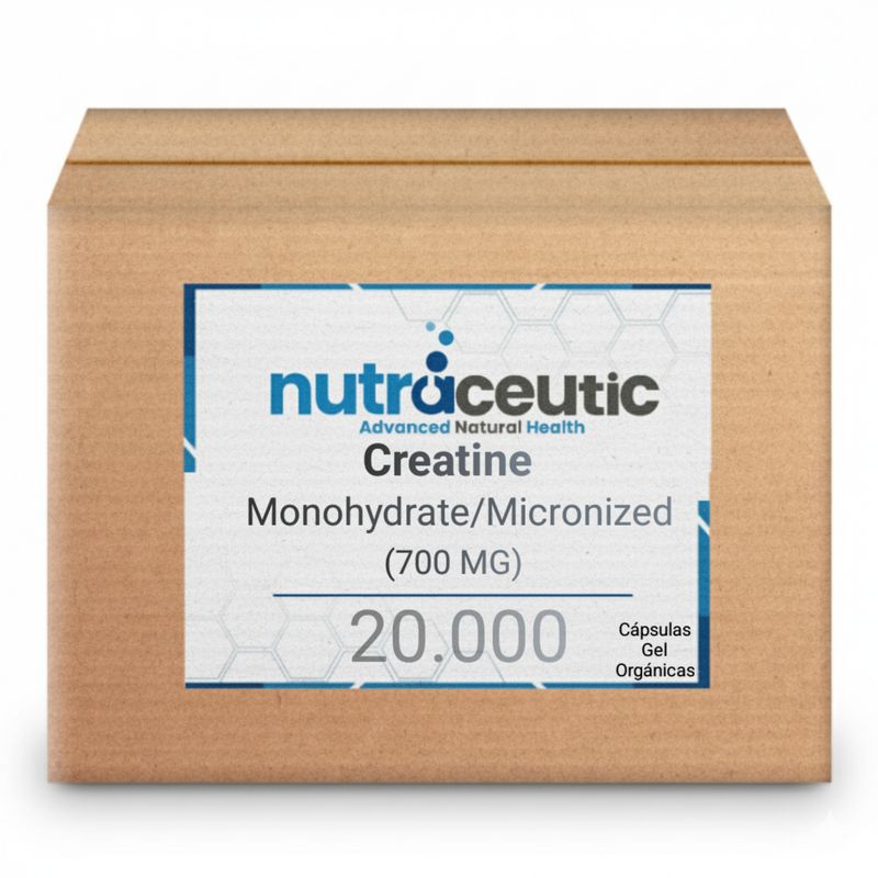 Creatine Monohydrate/Micronized ~ 700 MG × 20.000 Capsules
