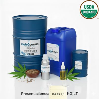 Organic Hemp Seed (Aceite de Cáñamo) × 25 LT/KG