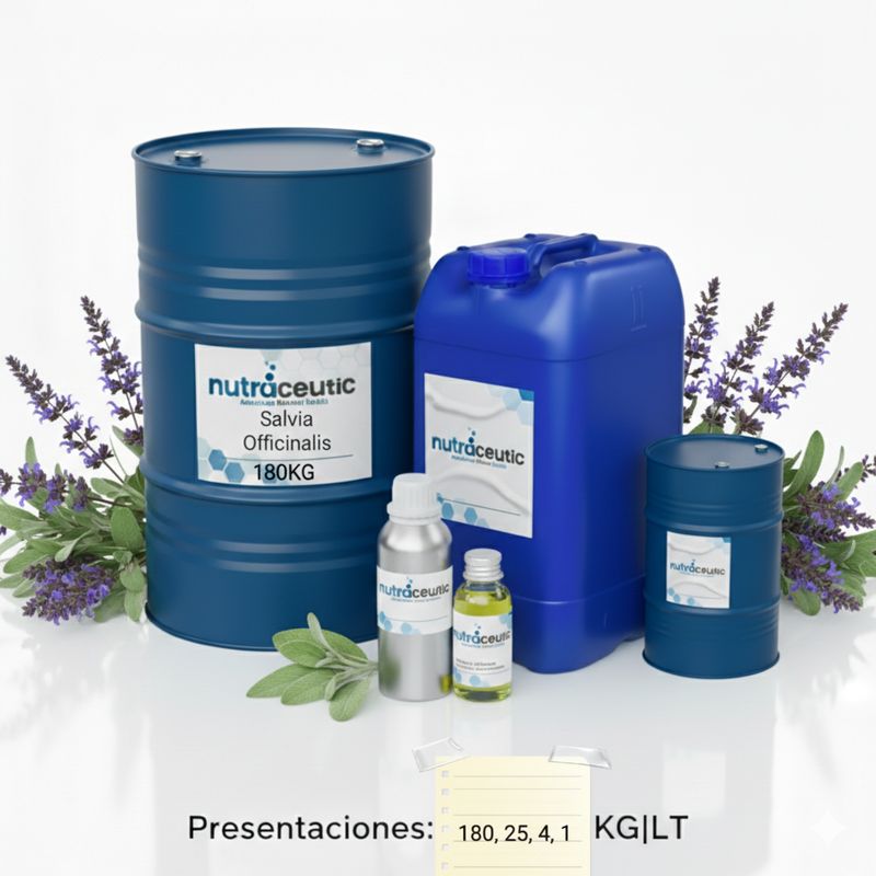 Salvia Officinalis Oil × 1 LT/KG