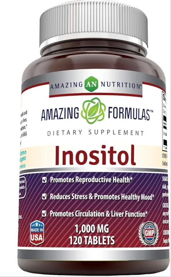 Inositol Amazing ~ 1.000 MG × 120 Tablets