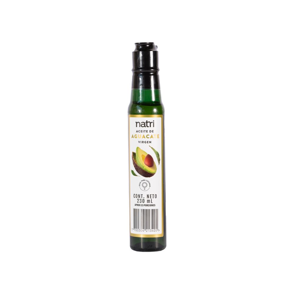 Aceite de Aguacate Extra Virgen NATRI® × 130 ML