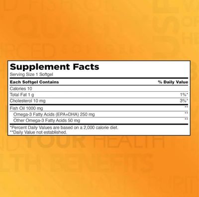 Fish Oil Kirkland × 400 Sofgels