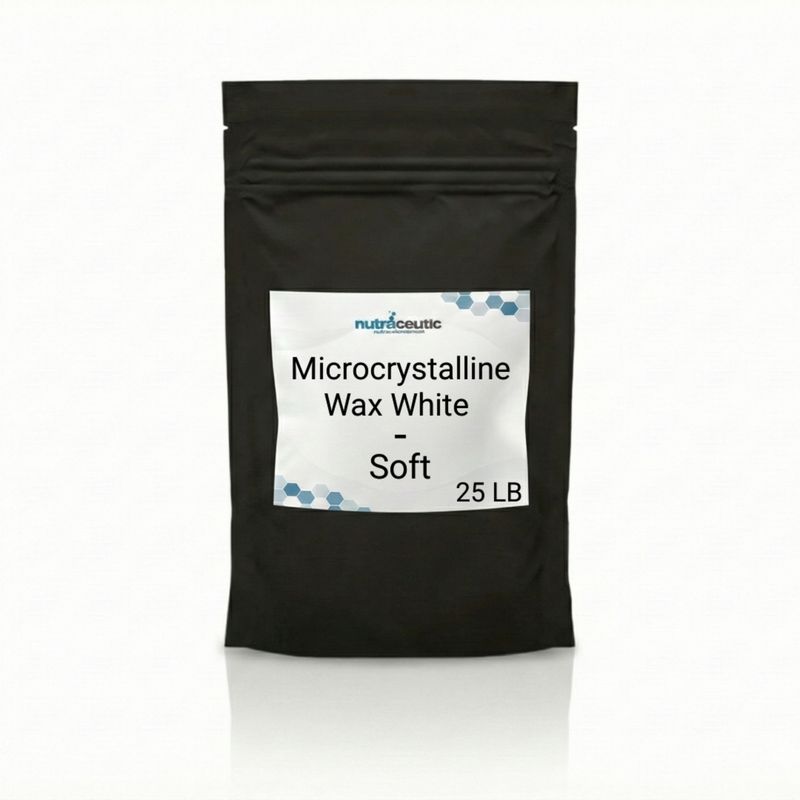 Microcrystalline White Wax ~ Soft × 25 LB