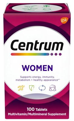 CENTRUM WOMEN × 100 Tablets