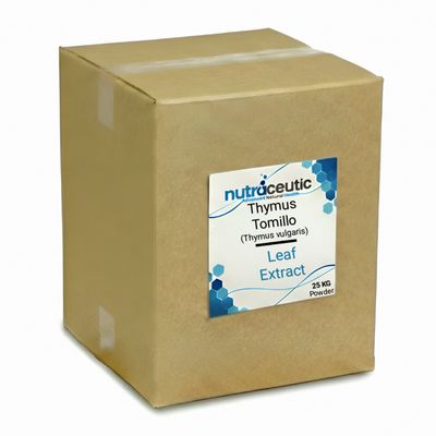 Thymus vulgaris (Tomillo) ~ Natural Extract Powder × 25 KG