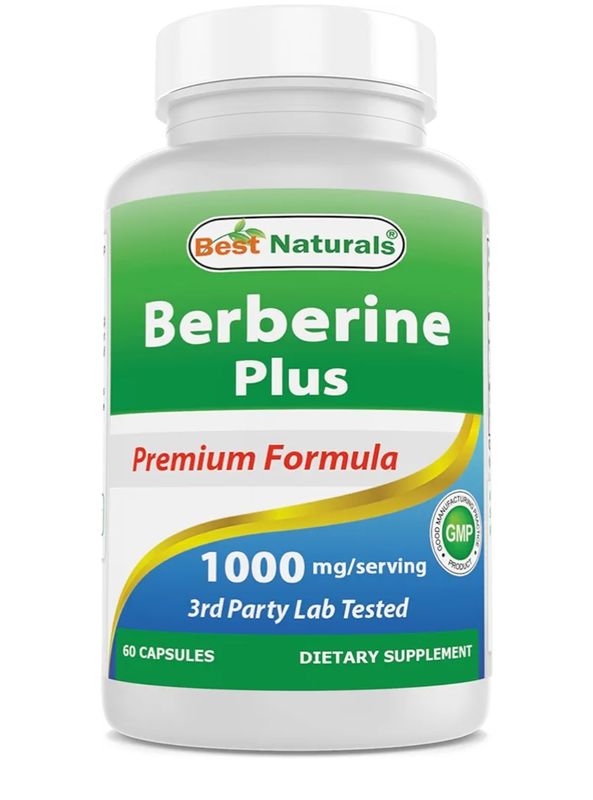 Berberine Plus ~ 1.000 MG × 60 Cápsulas 