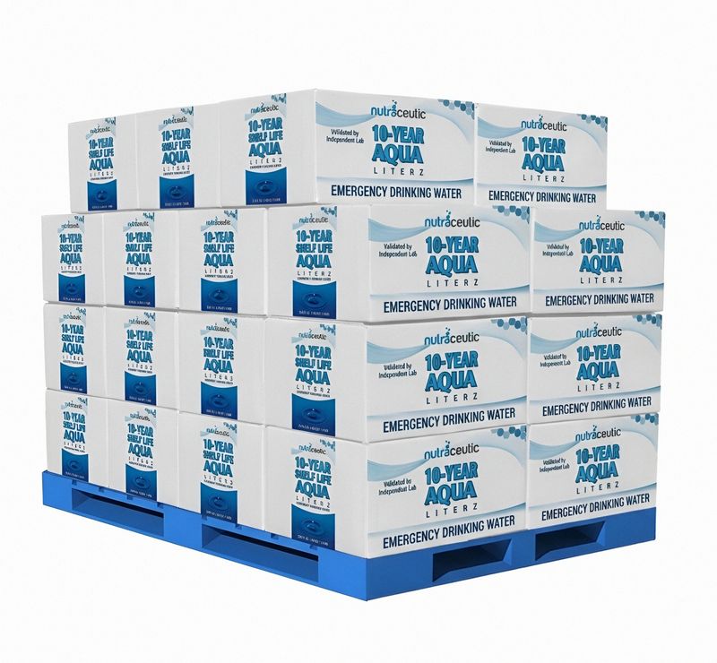 Water Purify (Agua Purificada 10 Años de vida util) ~ Caja × 12 LT