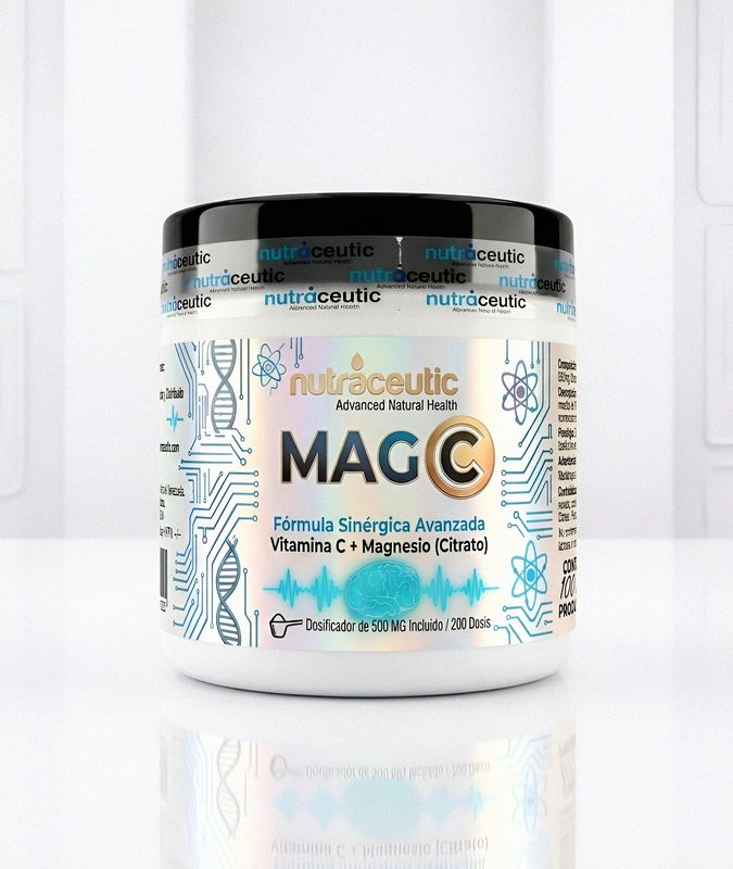 MAG © ~ Fórmula Sinérgica Avanzada (500 MG) × 200 Dosis