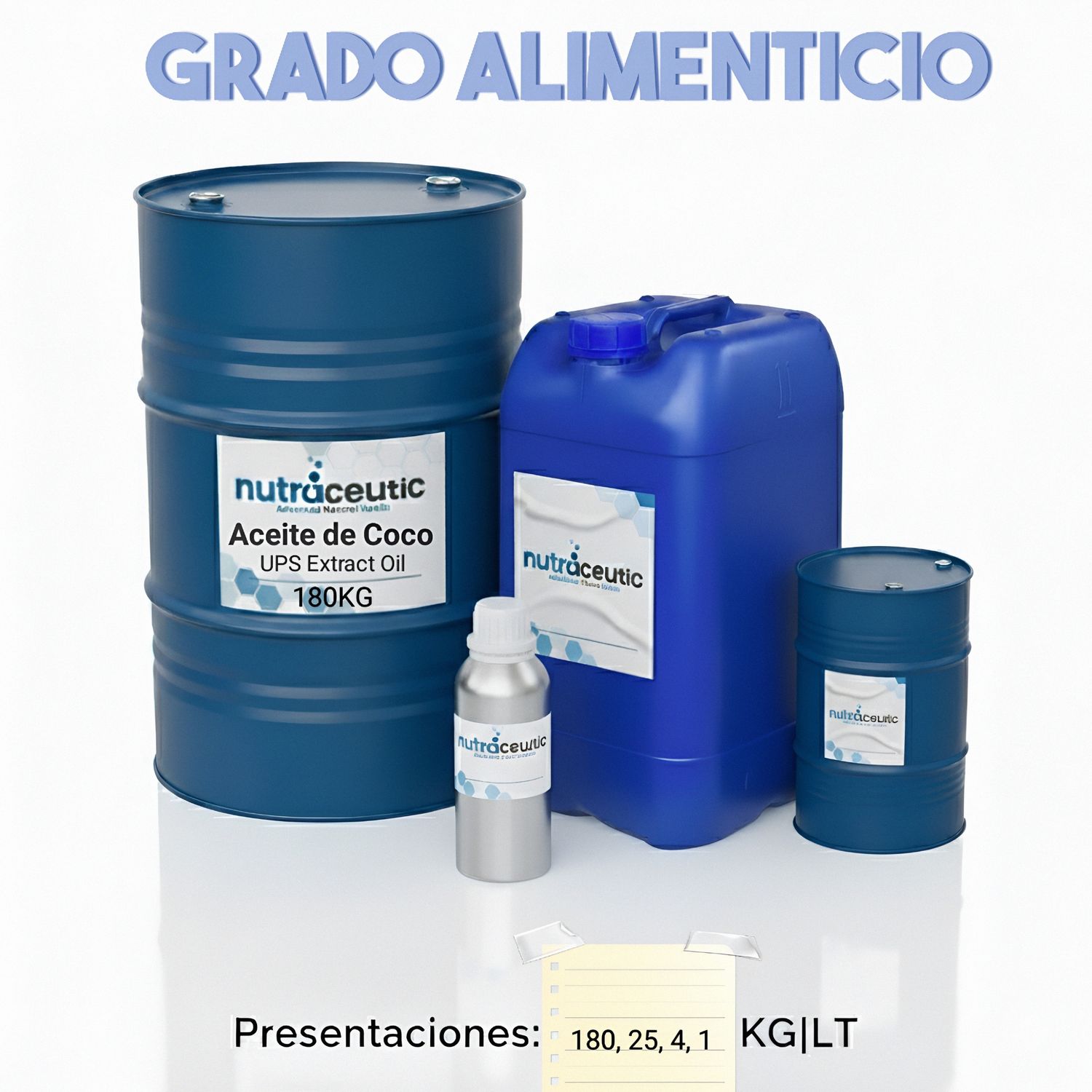 Aceite de Coco UPS (Grado Alimenticio) RBD × 20 LT