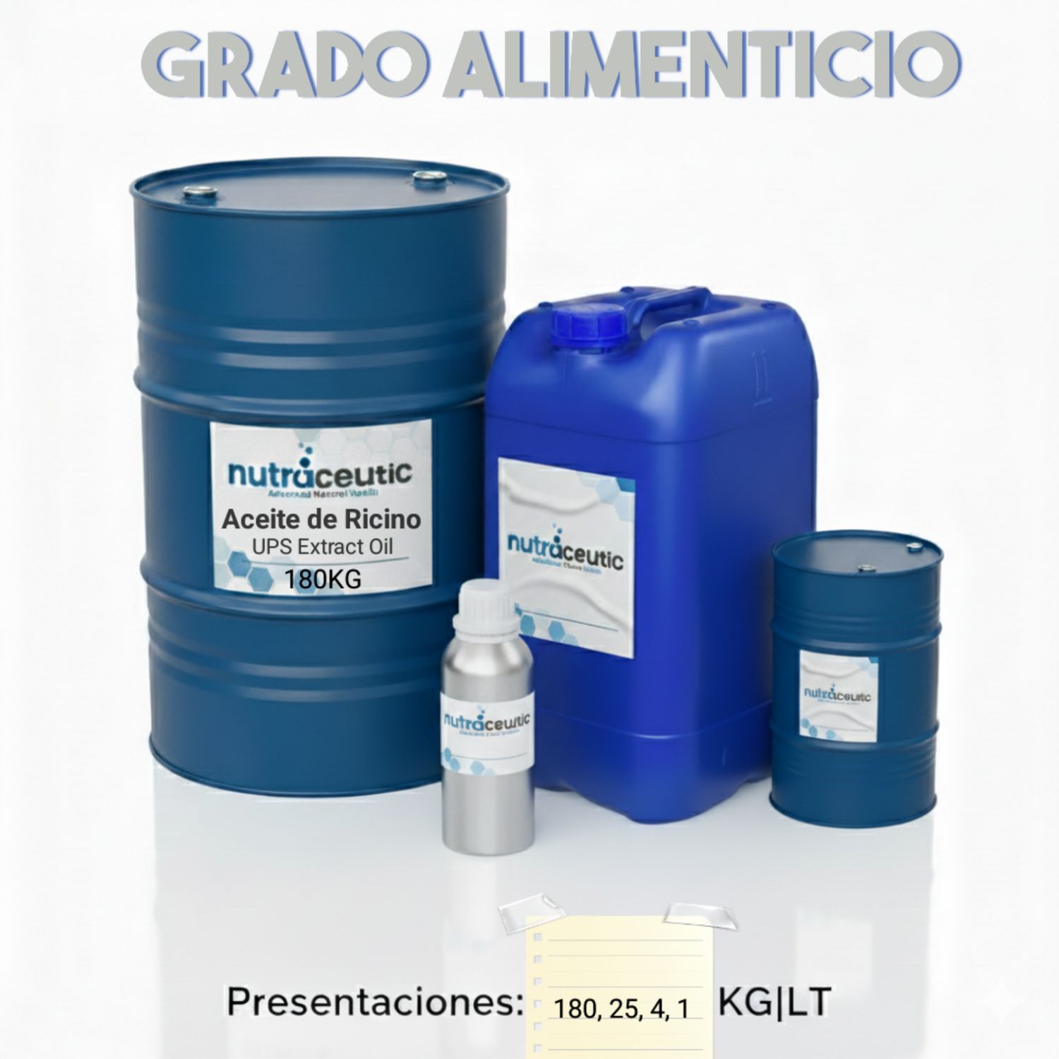 Aceite de Ricino | Castor Oil UPS (Grado Alimenticio) × 18 LT