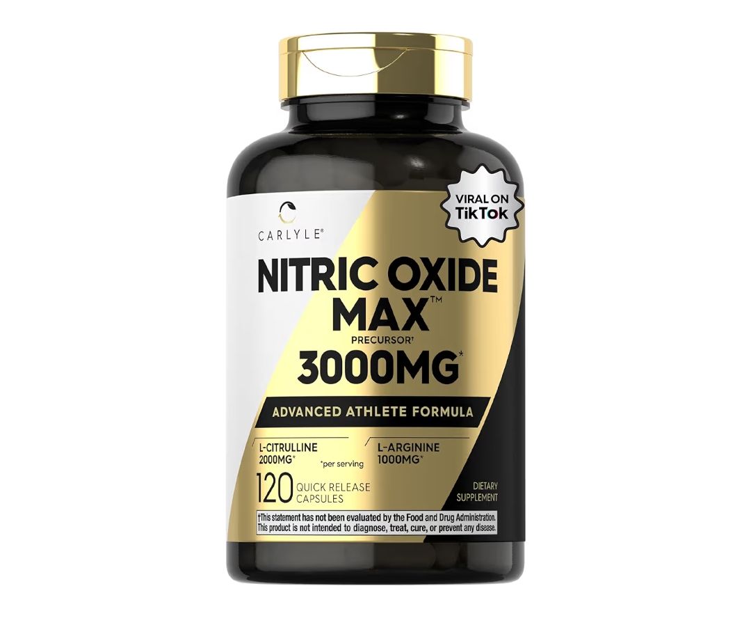 Nitric Oxide MAX 3.000 Carlyle × 120 Capsules