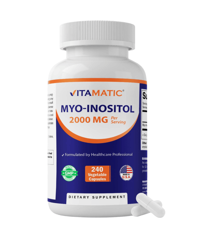 Myo Inositol ~ 2.000 Vitamatic × 240 Capsules