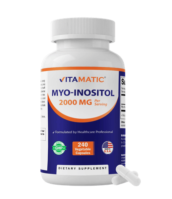 Myo Inositol ~ 2.000 Vitamatic × 240 Capsules