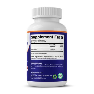 Myo Inositol ~ 2.000 Vitamatic × 240 Capsules