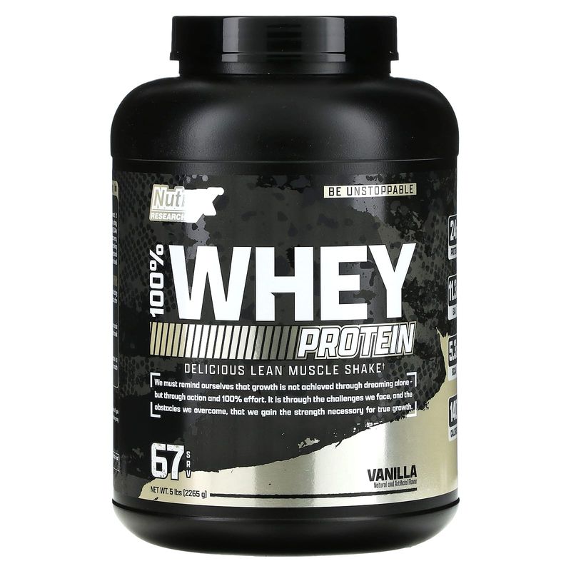 100% Whey Nutrex x 5 Lbs