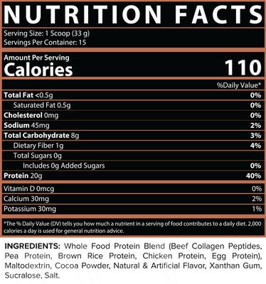 Whole Food Protein Nutrex x 1 Lb