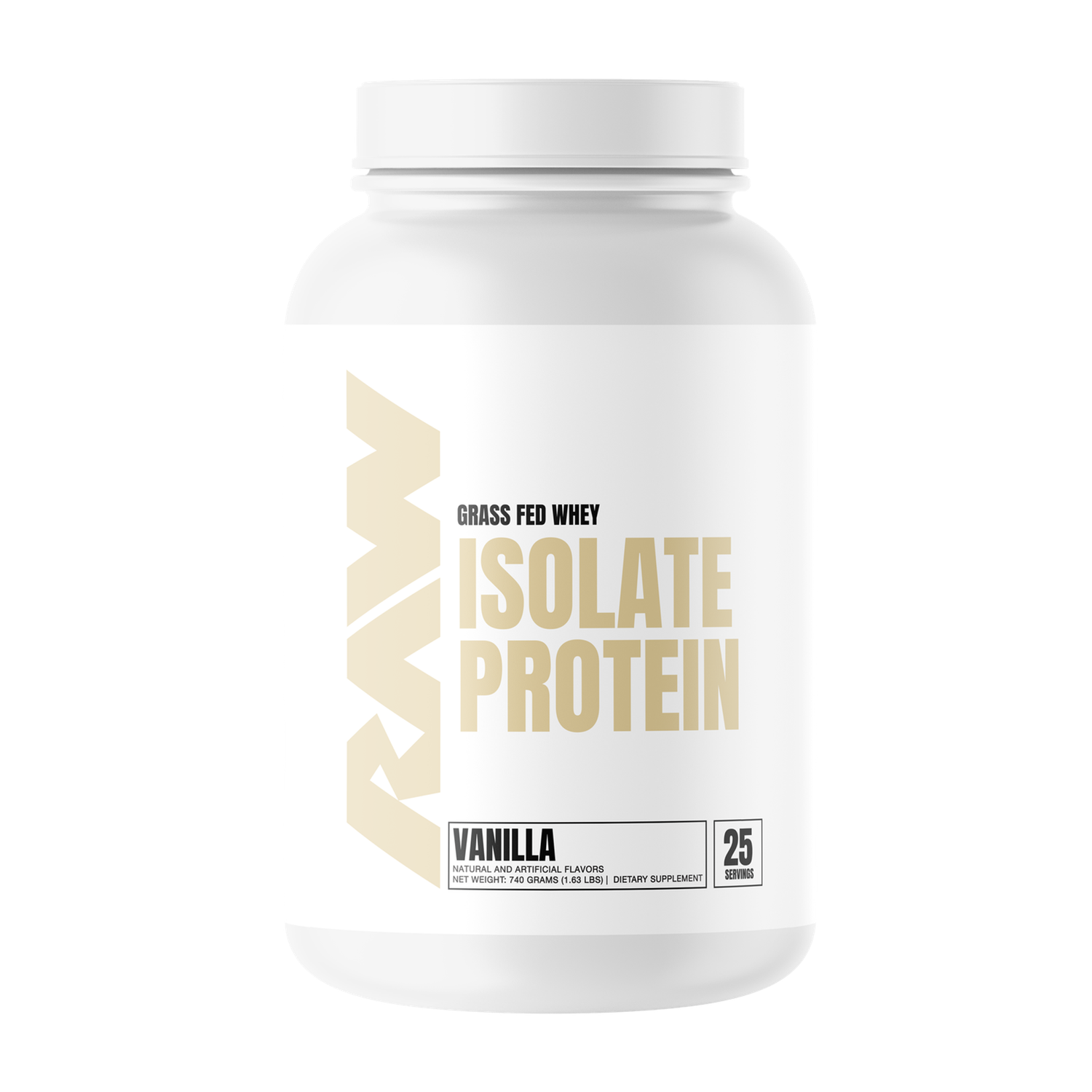 Grass Feed Isolate RAW x 2 LB