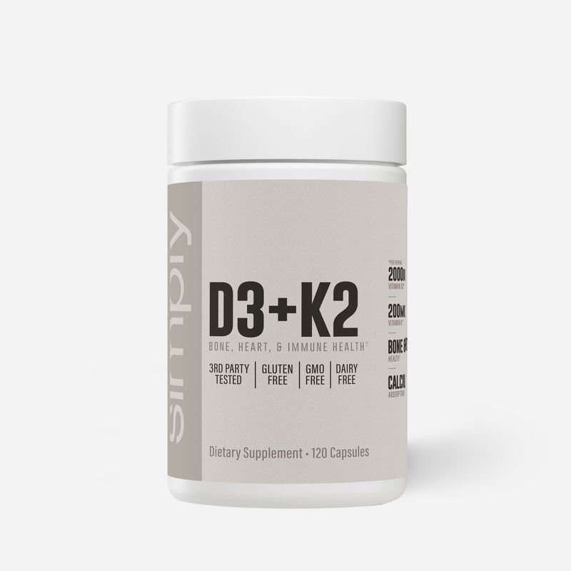D3 + K2 Simply x 120 Capsulas