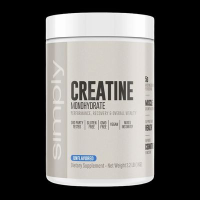 Creatine Monohydrate Simply x 60 Serv