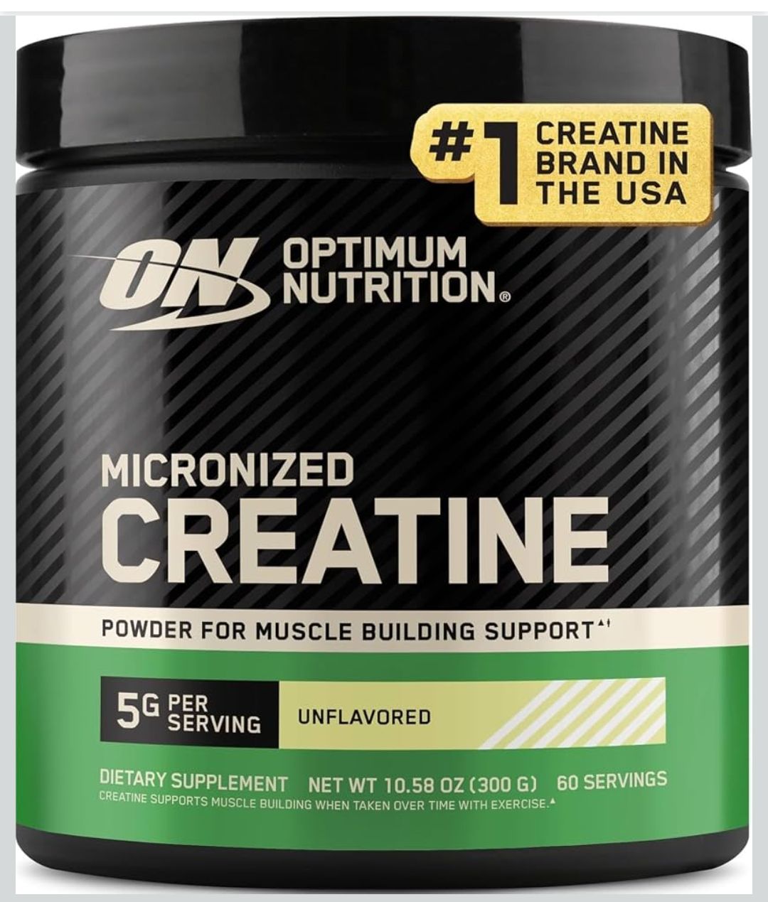 Creatine Monohydrate OPTIMUN NUTRITION ~ 5GR × 60 Serv