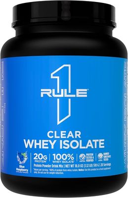 Rule1 Premium Clear Protein x 1.5 Lbs