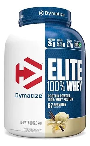 Elite 100% Whey Protein Dymatize x 5 lbs
