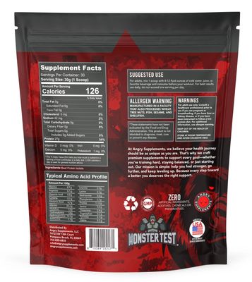 Proteina Hydrolizada Beef Angry x 2 Lbs