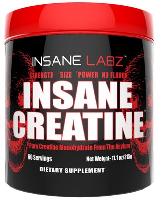 Creatina Monohidratada Insane Labz - 5 Gramos x 60 Servicios