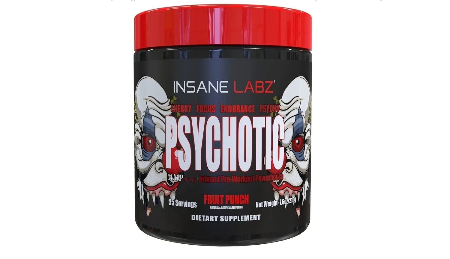 Psychotic RED Pre Workout Insane Labz x 35 Servicios