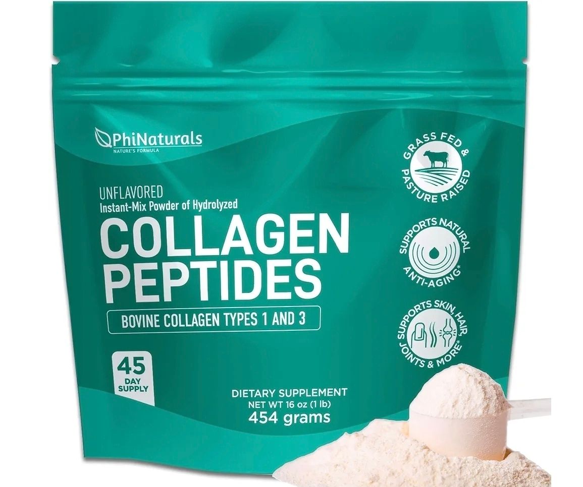 Peptidos de colageno Phinatural´s x 454 Gramos