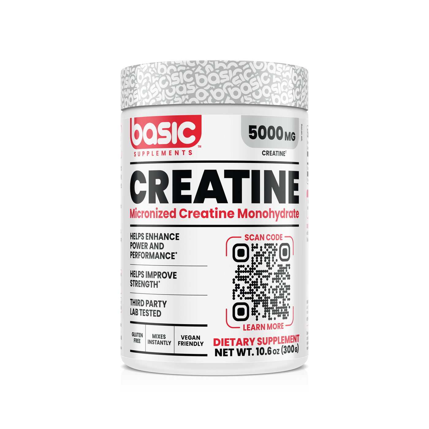 Creatine BASIC - 5 Gr x 60 Serv