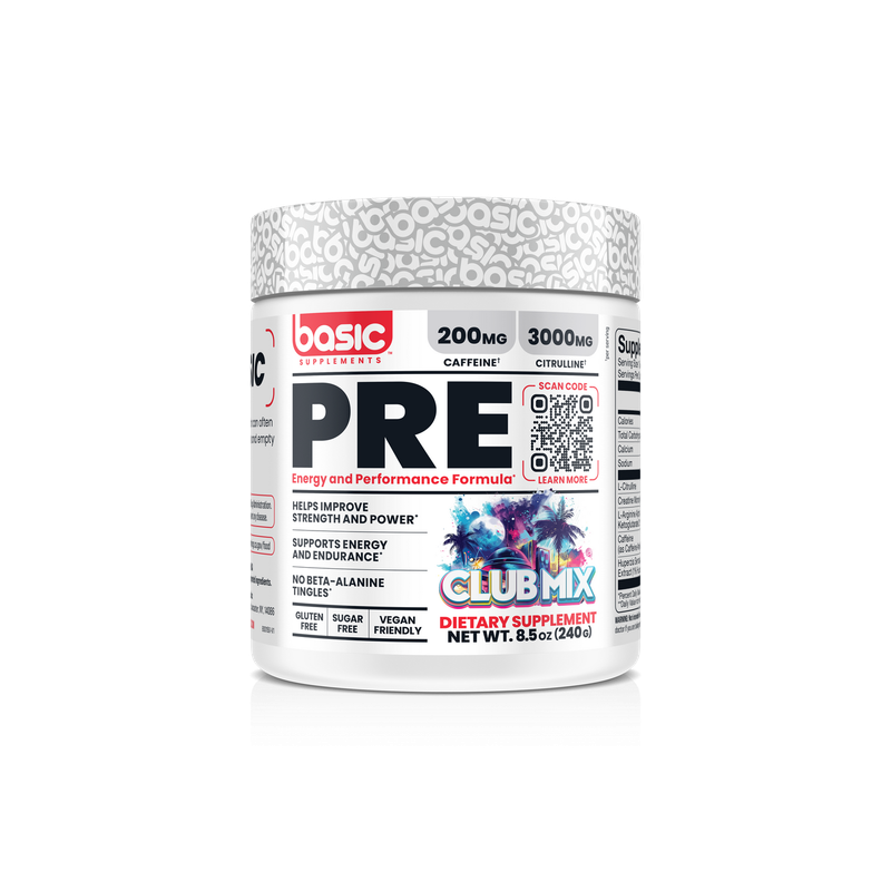 Pre Workout BASIC x 30 Servicios