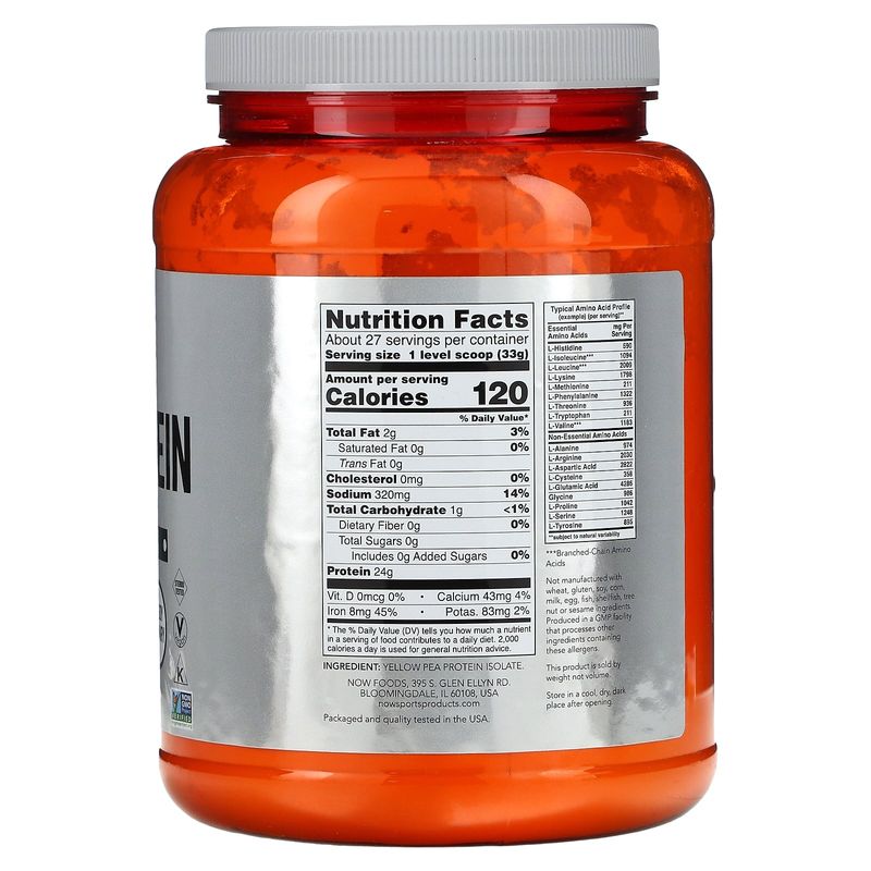Proteina Vegana NOW x 2 lbs