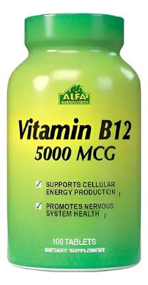 B12 Alfa ~ 5.000 mg × 100 Tabletas