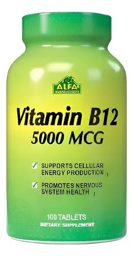 B12 Alfa ~ 5.000 mg × 100 Tabletas