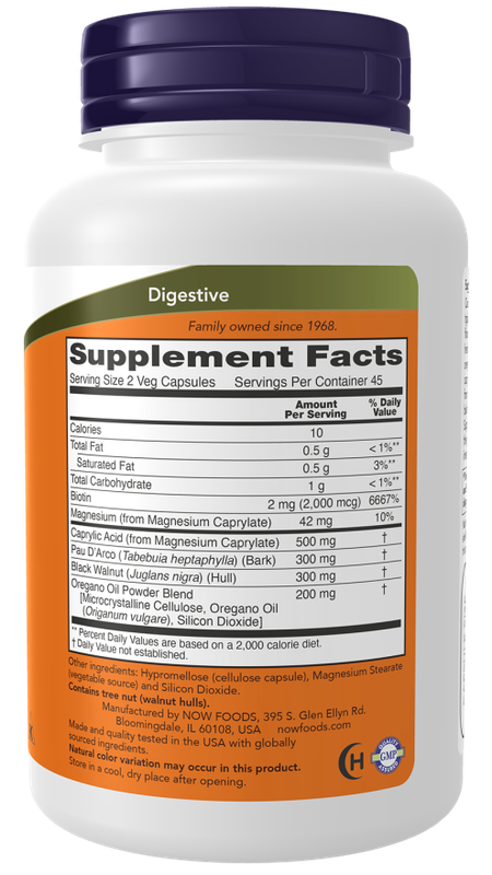 Candida Support NOW x 90 Veggie Capsules