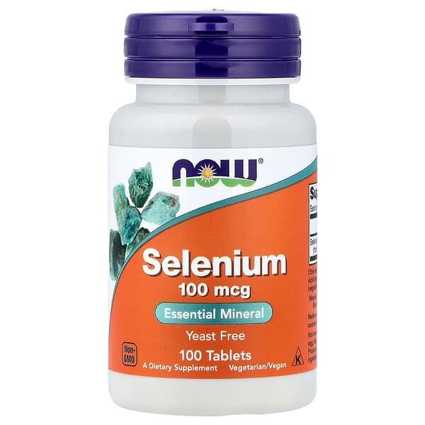 Selenio 200 MCG NOW x 90 Veggie Capsules