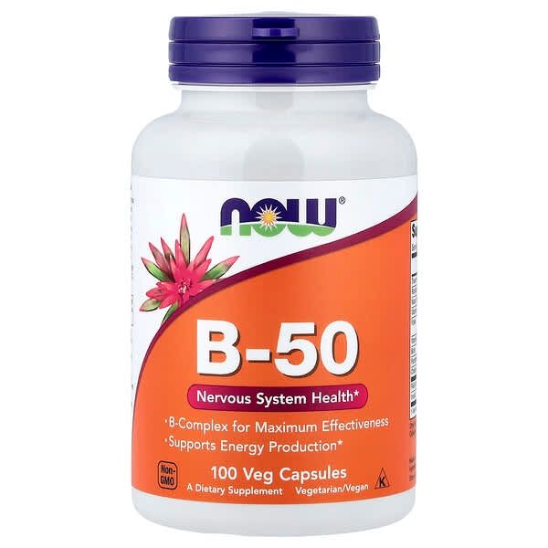 B50 NOW x 100 Veggie Capsules