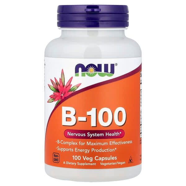 B100 NOW x 100 Veggie Capsules