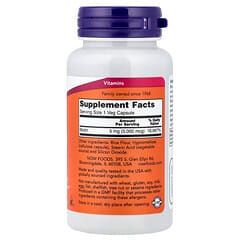 Biotin NOW - 5.000 Mg x 60 Veggie Capsules